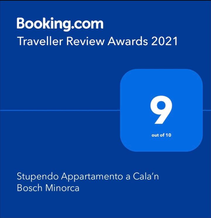 Apartament Stupendo A Cala'n Bosch Minorca Cala en Bosch